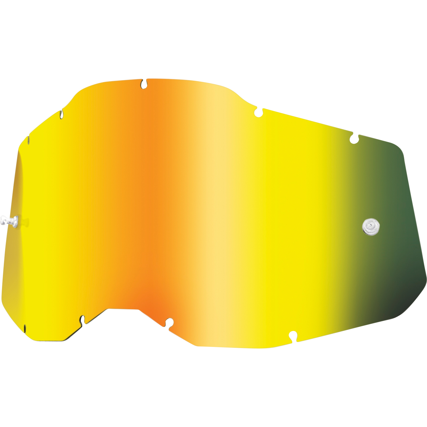 100% Ersatzglas Racecraft II/Accuri II/ Strata II gold versp. - Helme & Brillen - Brillen