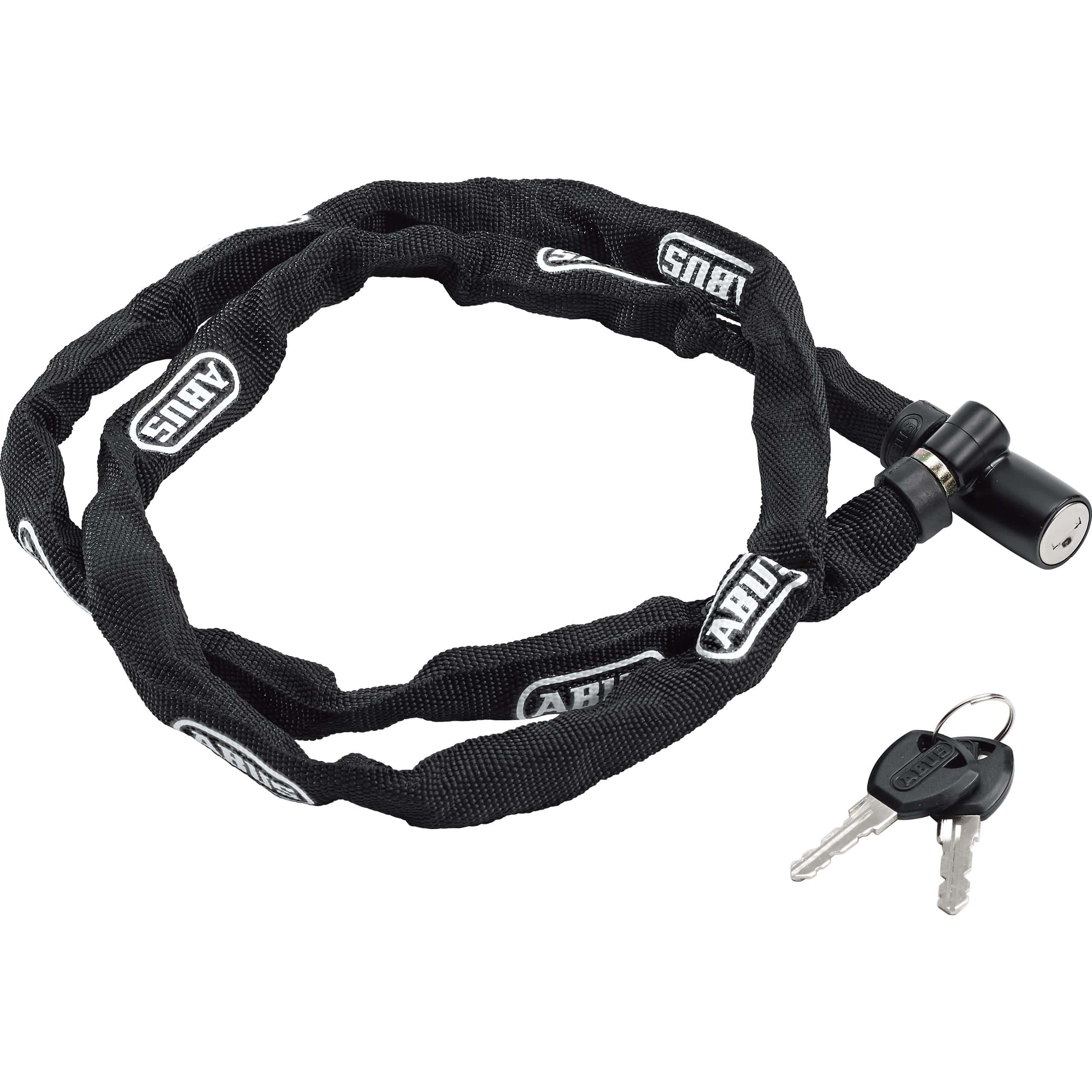ABUS Kettenschloss 1500/110 web black - Motorradzubehör - Diebstahlschutz