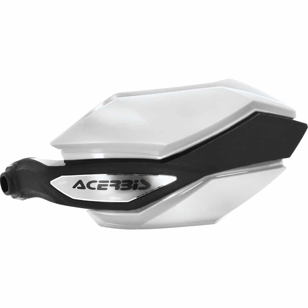 Acerbis Handprotektorenpaar Argon einstellbar weiß/schwarz - Motorradteile & Ersatzteile - Lenker