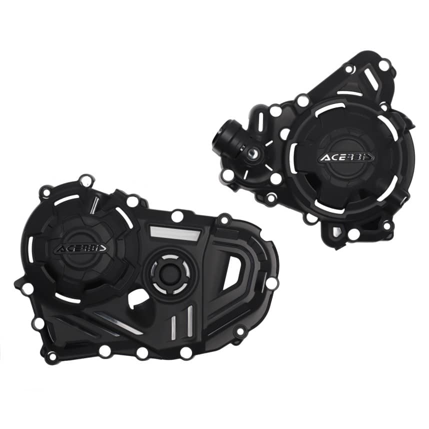 Acerbis Motordeckelschutzset schwarz für Honda XL 750 Transalp - Motorradteile & Ersatzteile - Anbauteile