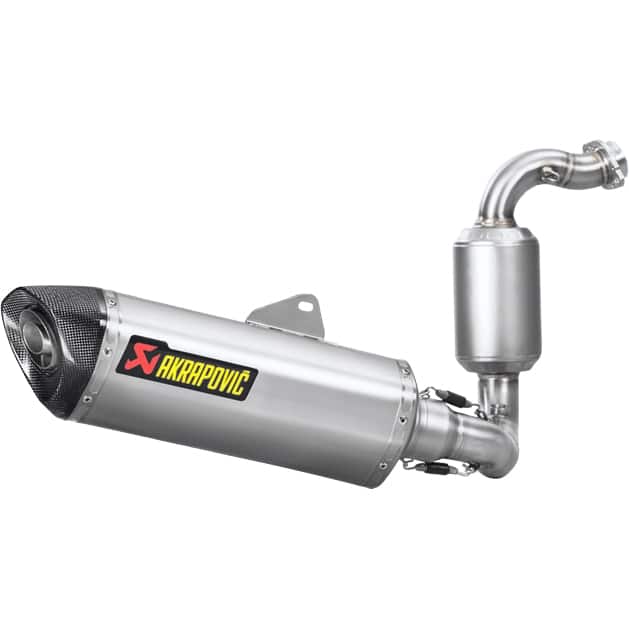 Akrapovic Auspuff Komplettanlage 1-1 Edelstahl für BMW G 310 GS/R - Motorradteile & Ersatzteile - Auspuff