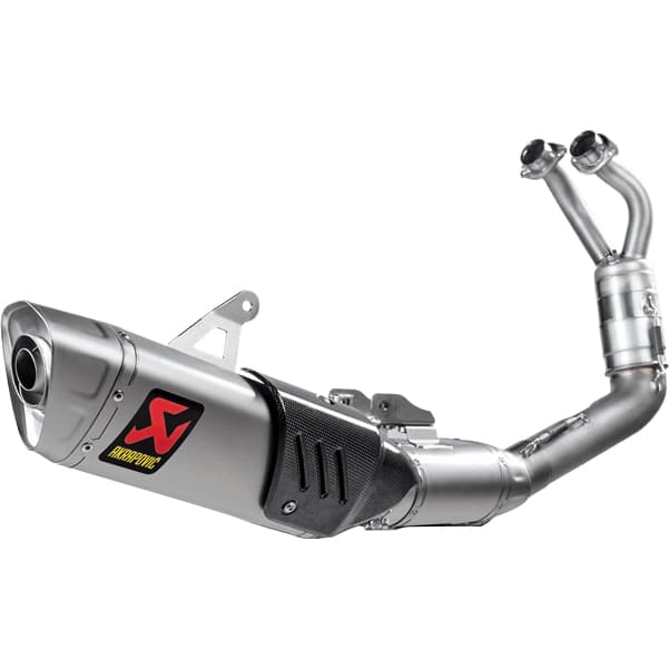 Akrapovic Auspuff Komplettanlage 2-1 Titan für Yamaha YZF R7 2022- - Motorradteile & Ersatzteile - Auspuff