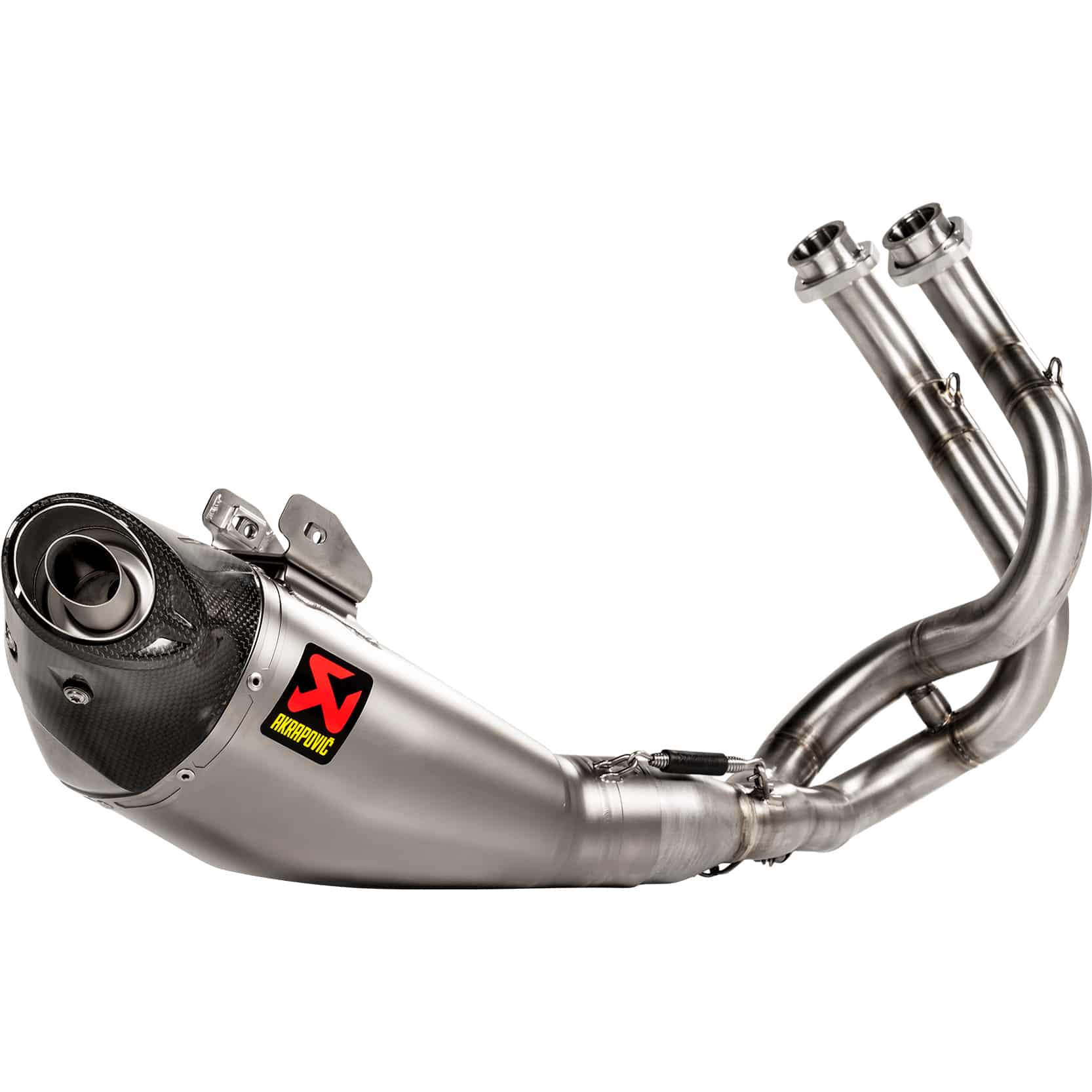 Akrapovic Auspuff Komplettanlage 2-1 oK Titan für Z/Ninja 650 17-20 - Motorradteile & Ersatzteile - Auspuff