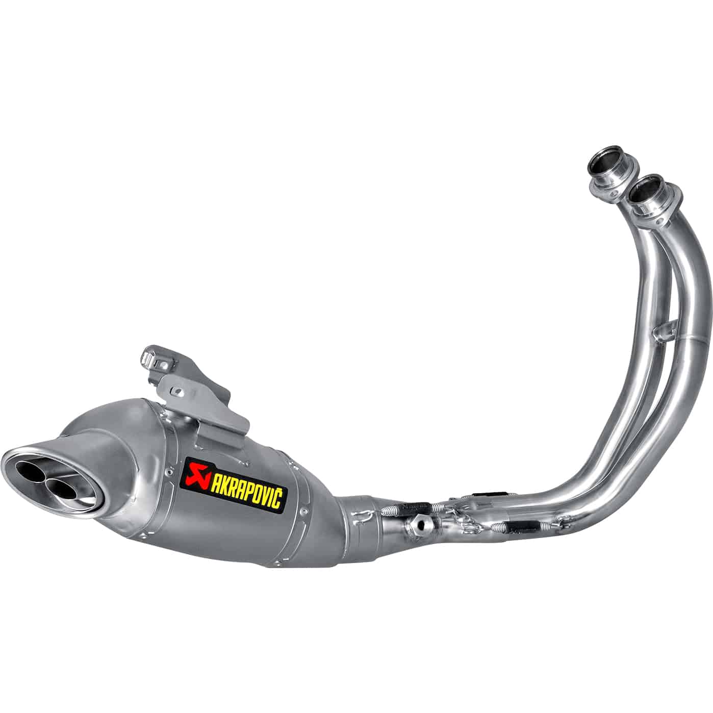 Akrapovic Auspuff Komplettanlage 2-1 ok Titan für MT-07 2014-2016 - Motorradteile & Ersatzteile - Auspuff