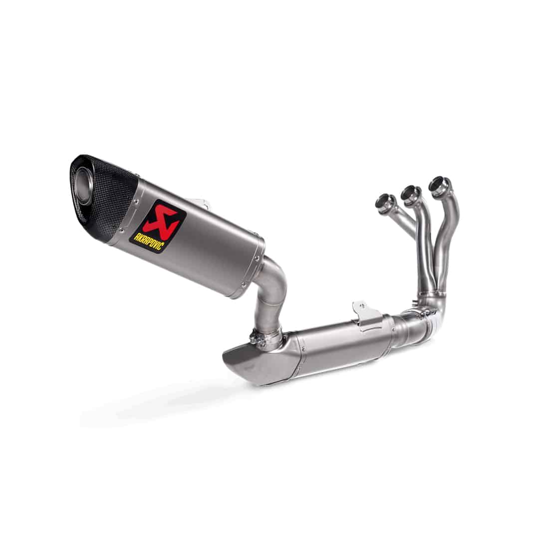 Akrapovic Auspuff Komplettanlage 3-1 Titan für MT-09 2024- - Motorradteile & Ersatzteile - Auspuff