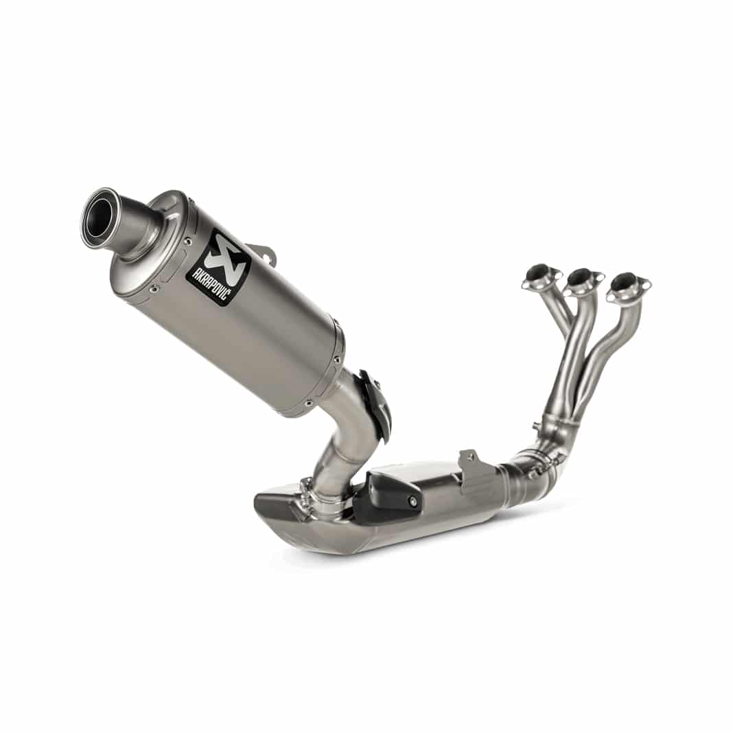Akrapovic Auspuff Komplettanlage 3-1 Titan für XSR 900/GP 2024- - Motorradteile & Ersatzteile - Auspuff