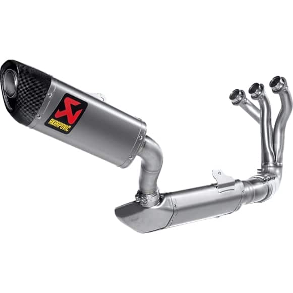Akrapovic Auspuff Komplettanlage 3-1 Titan für Yamaha MT-09 /SP 2021- - Motorradteile & Ersatzteile - Auspuff