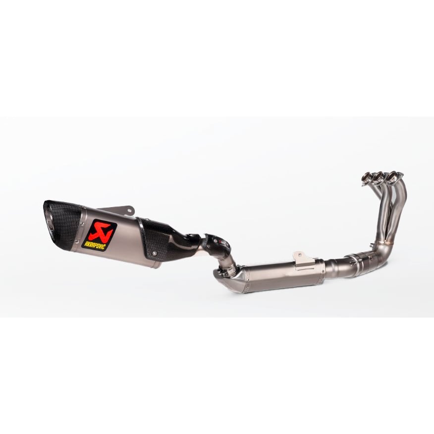 Akrapovic Auspuff Komplettanlage 3-1 Titan für Yamaha Tracer 9 /GT 202 - Motorradteile & Ersatzteile - Auspuff