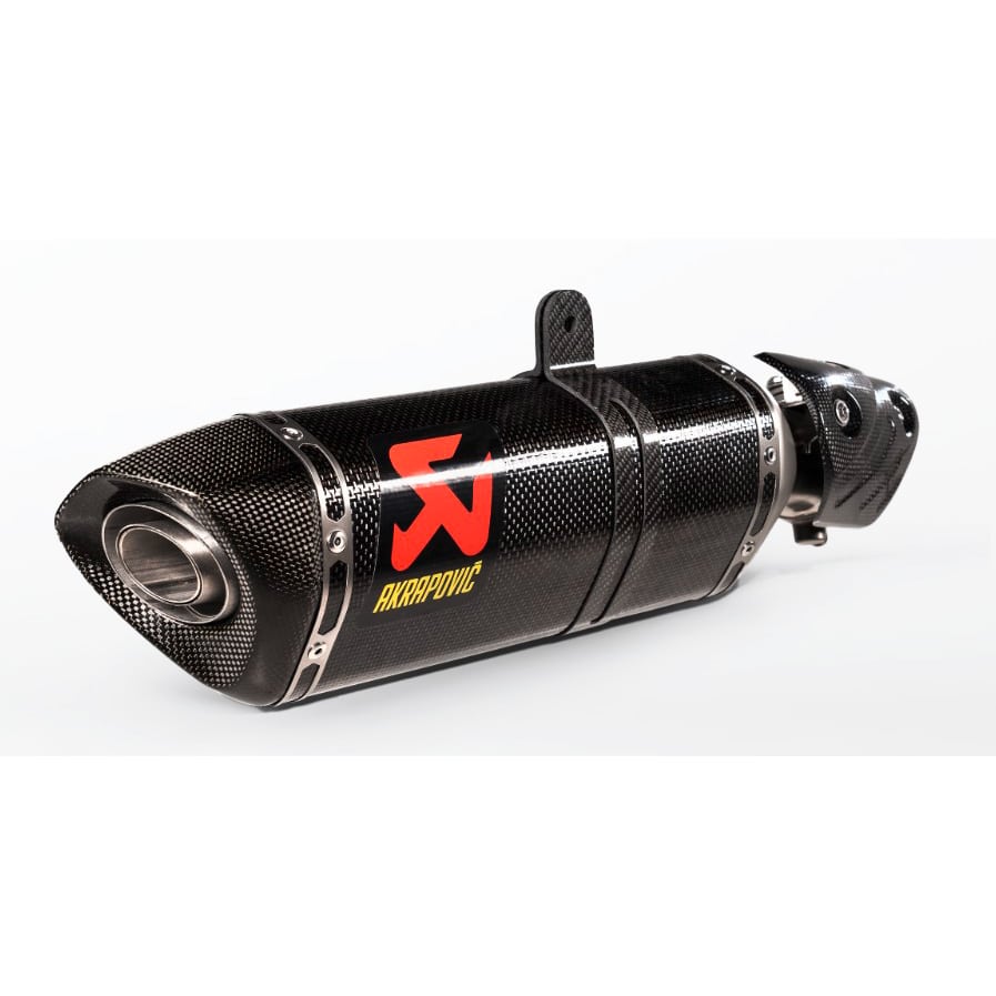 Akrapovic Auspuff Slip-On Carbon für Kawasaki ZX-6 R 2009- - Motorradteile & Ersatzteile - Auspuff