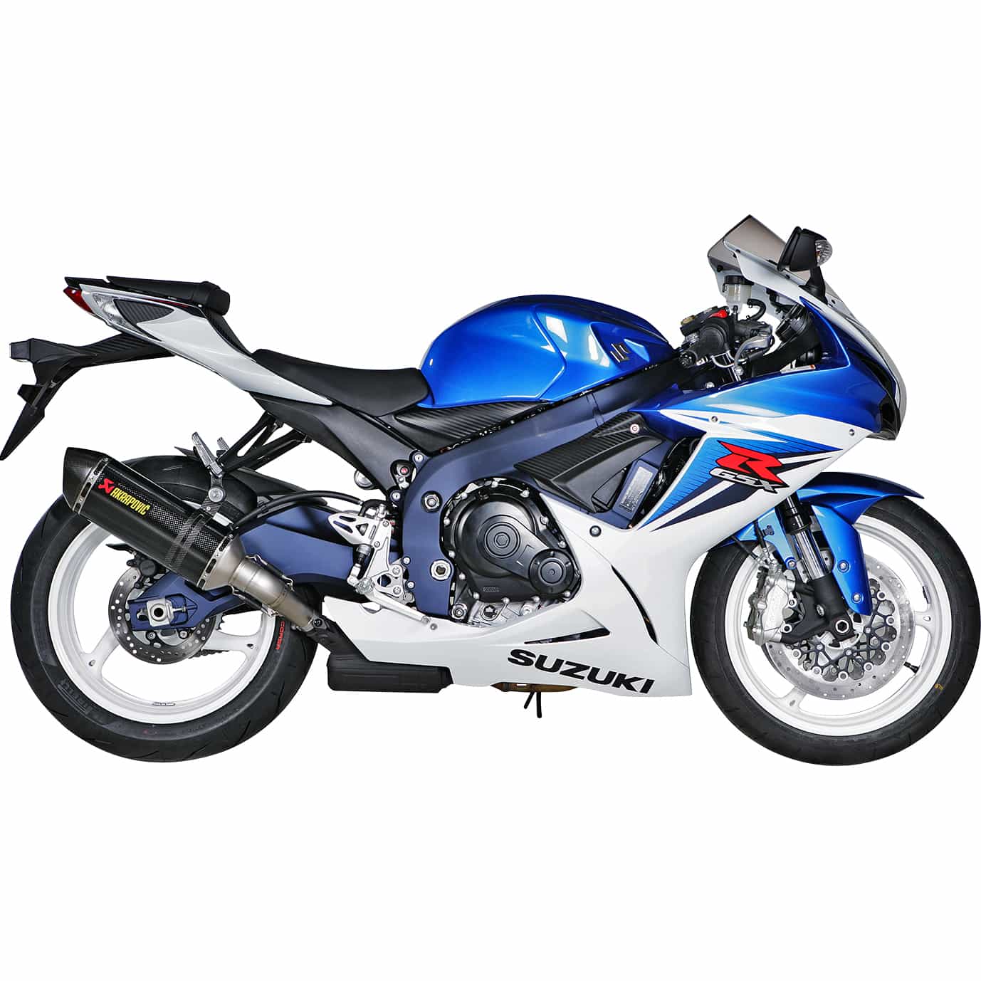 Akrapovic Auspuff Slip-On Carbon für Suzuki GSX-R 600/750 2011-2017 - Motorradteile & Ersatzteile - Auspuff