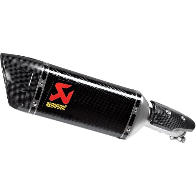 Akrapovic Auspuff Slip-On Carbon für Yamaha MT-03/YZF R3 2022- - Motorradteile & Ersatzteile - Auspuff