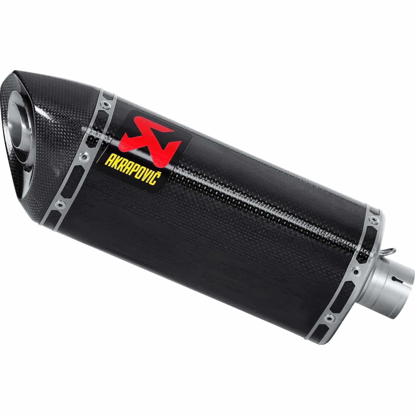 Akrapovic Auspuff Slip-On Carbon für Yamaha YZF R6 2008-2009 - Motorradteile & Ersatzteile - Auspuff