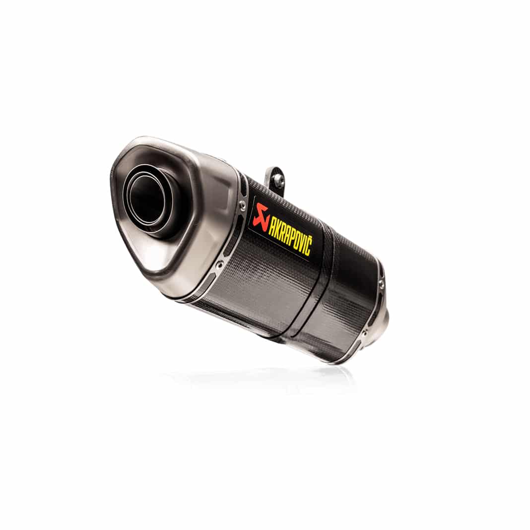 Akrapovic Auspuff Slip-On Carbon/Titan für CB750 Hornet 2023- - Motorradteile & Ersatzteile - Auspuff
