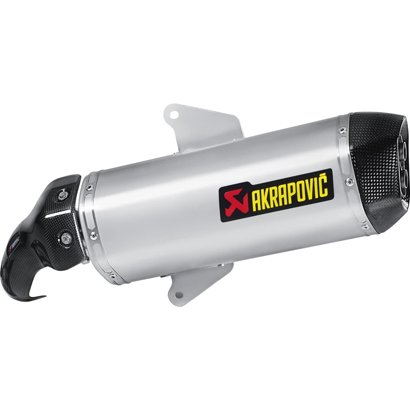 Akrapovic Auspuff Slip-On Edelstahl für Aprilia SRV 850/Gilera GP 800 - Motorradteile & Ersatzteile - Auspuff