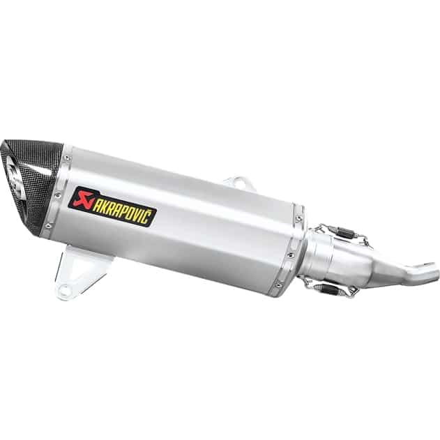 Akrapovic Auspuff Slip-On Edelstahl oK für Yamaha X-max 125 2017-2020 - Motorradteile & Ersatzteile - Auspuff