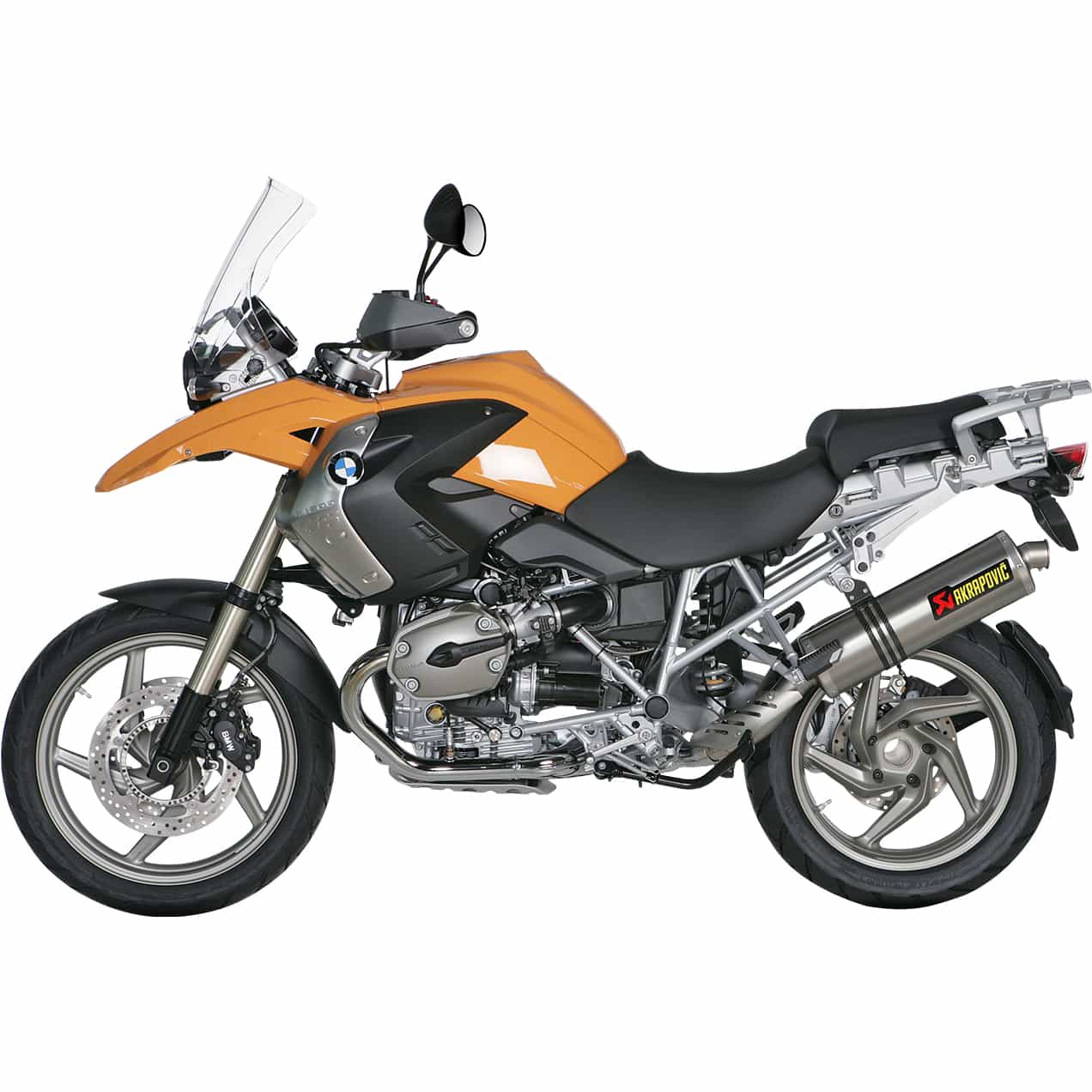 Akrapovic Auspuff Slip-On Titan für BMW R 1200 GS /Adventure 2004-2009 - Motorradteile & Ersatzteile - Auspuff