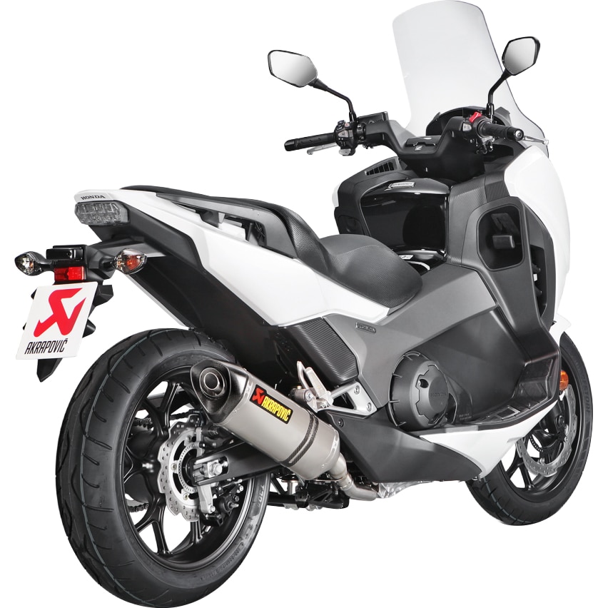 Akrapovic Auspuff Slip-On Titan für Honda NC 700/750 S/X/Integra - Motorradteile & Ersatzteile - Auspuff