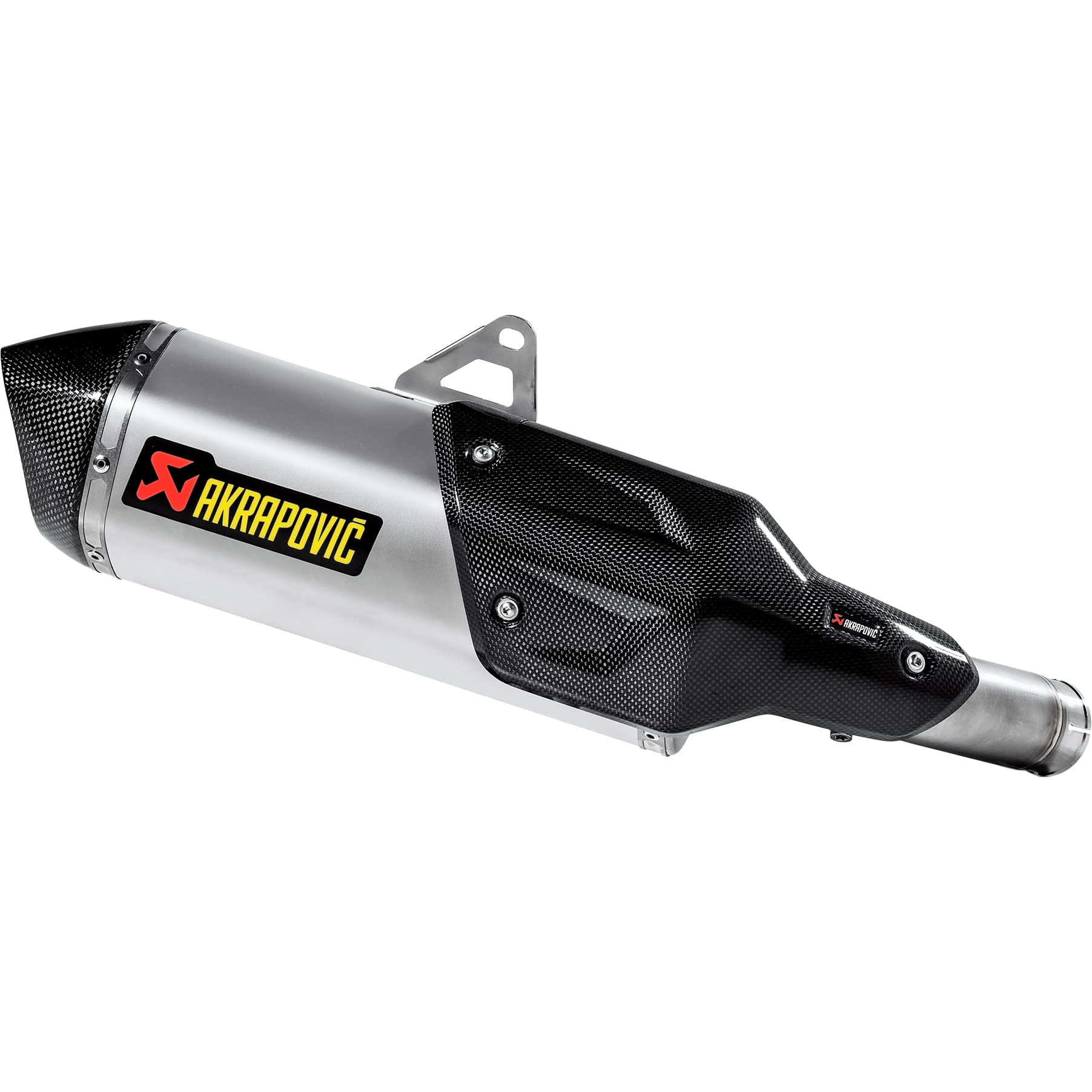 Akrapovic Auspuff Slip-On Titan für Kawasaki KLZ 1000 Versys 2019- - Motorradteile & Ersatzteile - Auspuff
