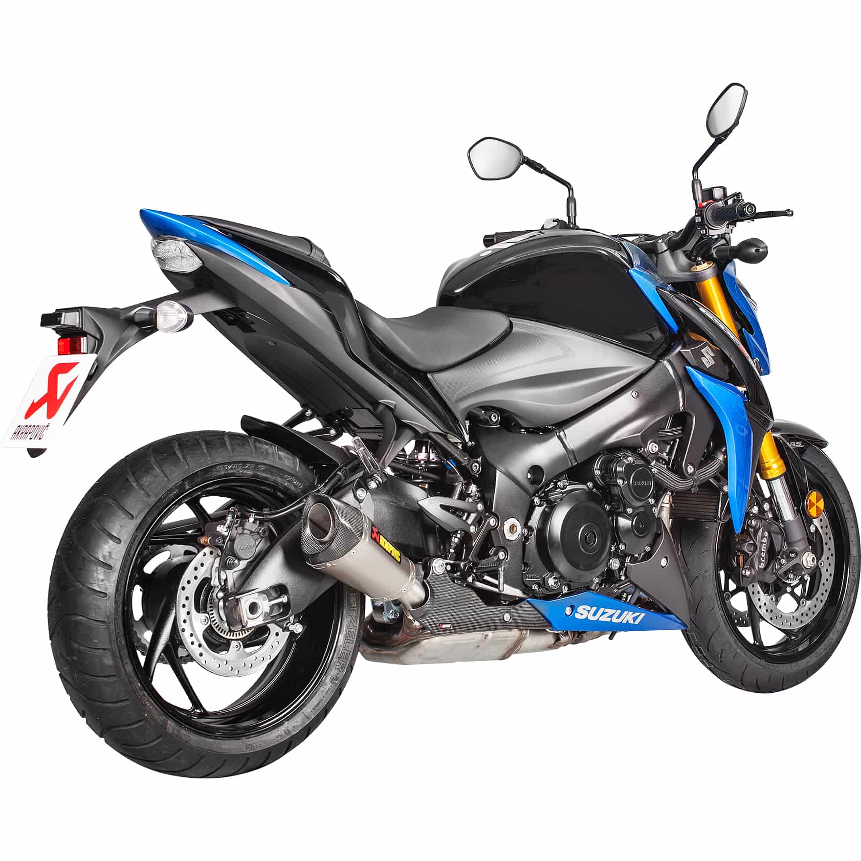 Akrapovic Auspuff Slip-On Titan für Suzuki GSX-S 1000 /F - Motorradteile & Ersatzteile - Auspuff