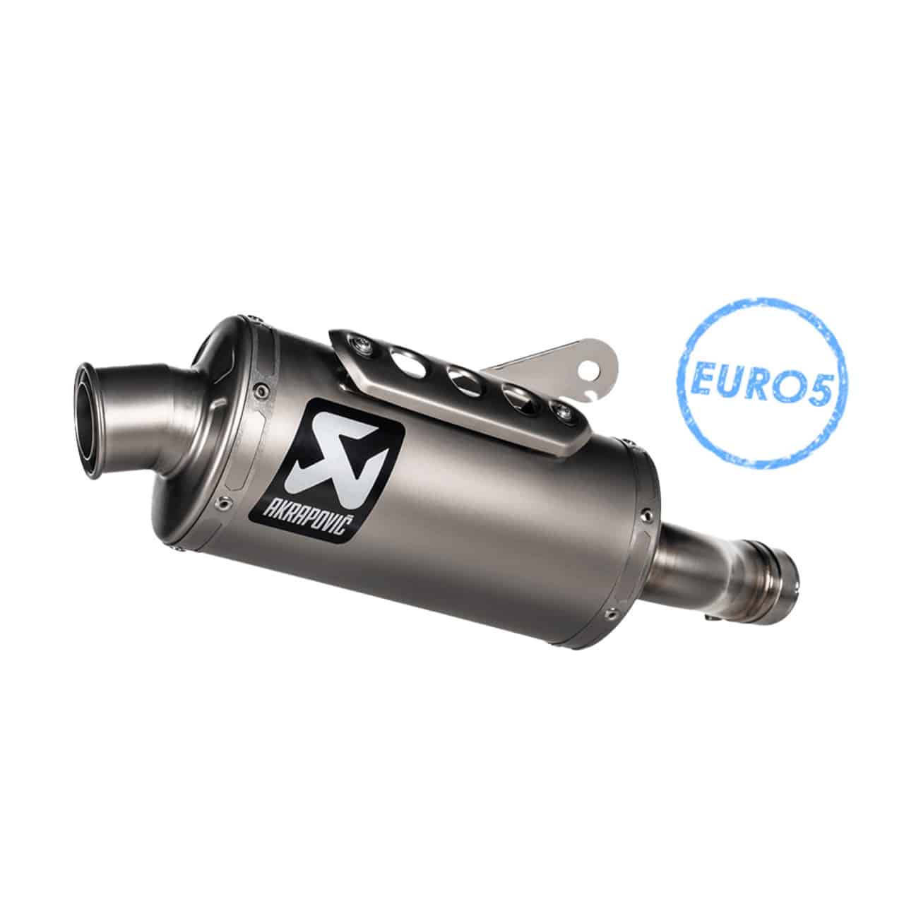 Akrapovic Auspuff Slip-On Titan für Triumph Speed/Scrambler 400 - Motorradteile & Ersatzteile - Auspuff