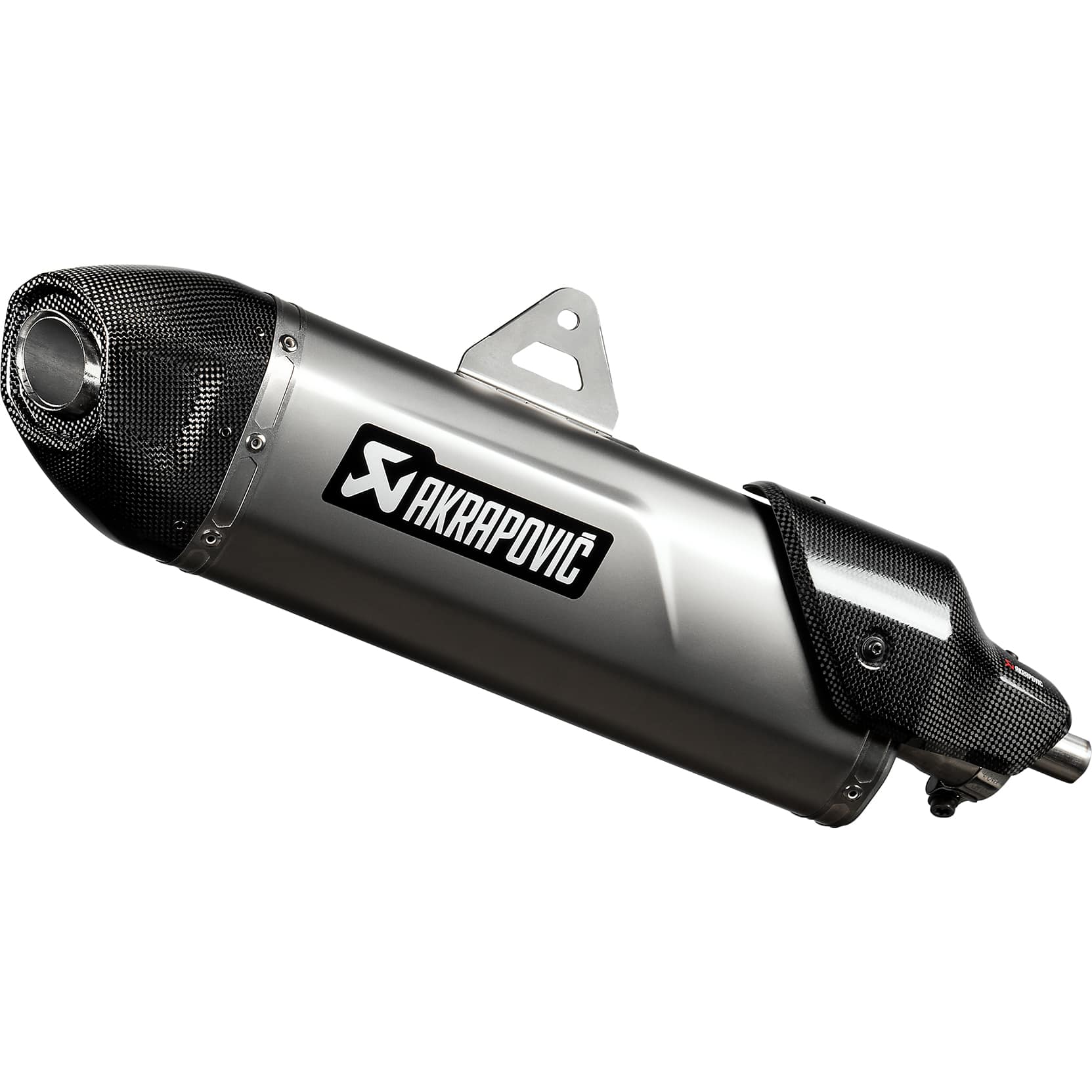 Akrapovic Auspuff Slip-On Titan für Triumph Tiger 1200 2022- - Motorradteile & Ersatzteile - Auspuff