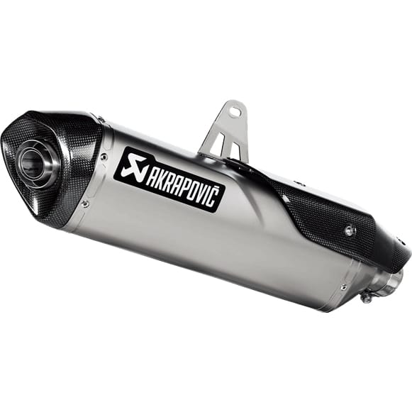 Akrapovic Auspuff Slip-On Titan für Triumph Tiger 850/900 - Motorradteile & Ersatzteile - Auspuff