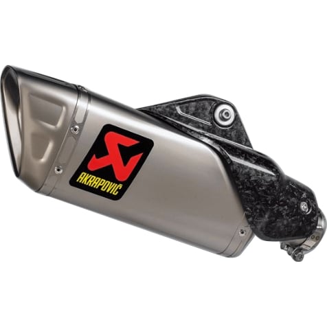 Akrapovic Auspuff Slip-On Titan für Yamaha MT-10 /SP 2022- - Motorradteile & Ersatzteile - Auspuff