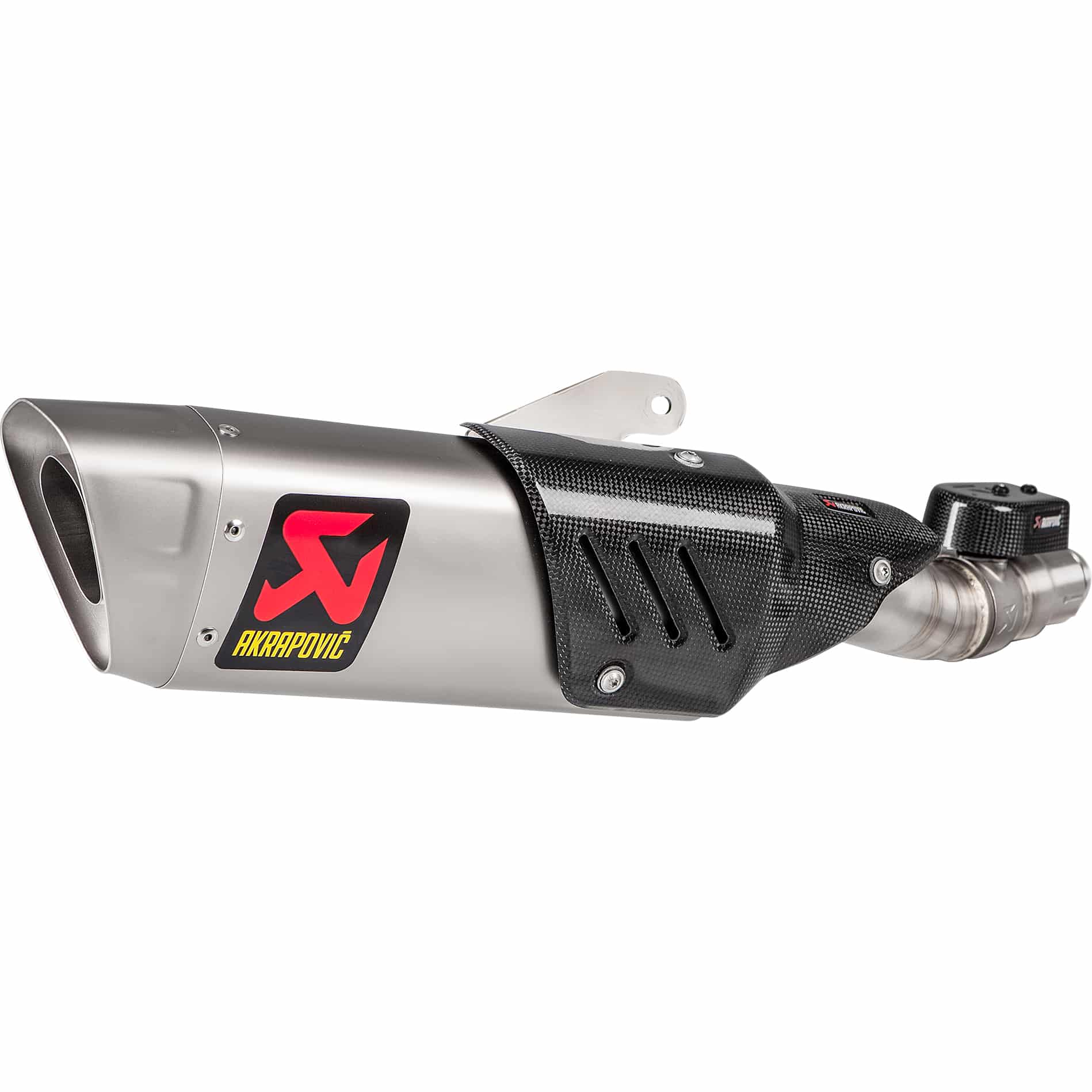 Akrapovic Auspuff Slip-On Titan für Yamaha YZF R6 2017- - Motorradteile & Ersatzteile - Auspuff