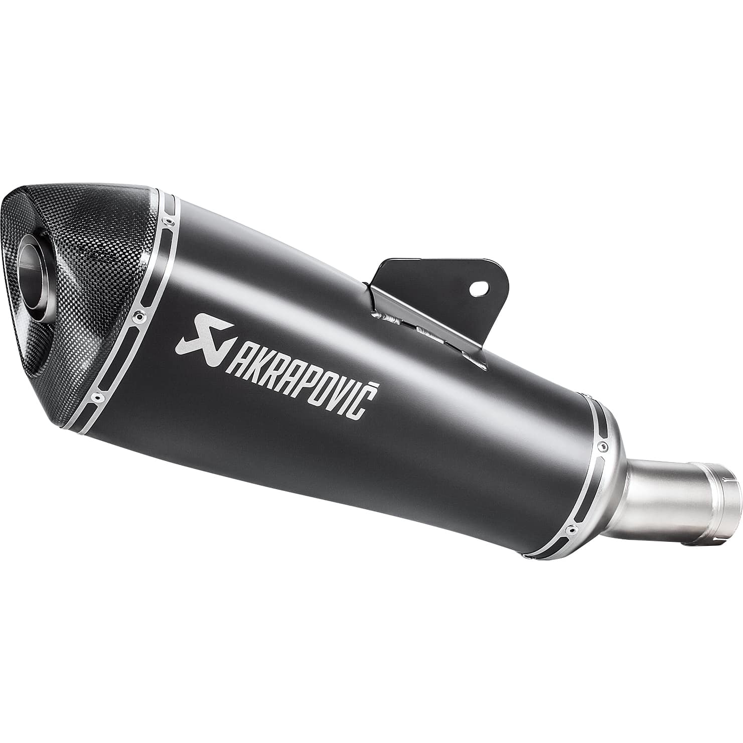 Akrapovic Auspuff Slip-On Titan schwarz für BMW R 1200 R/RS 2015-2018 - Motorradteile & Ersatzteile - Auspuff