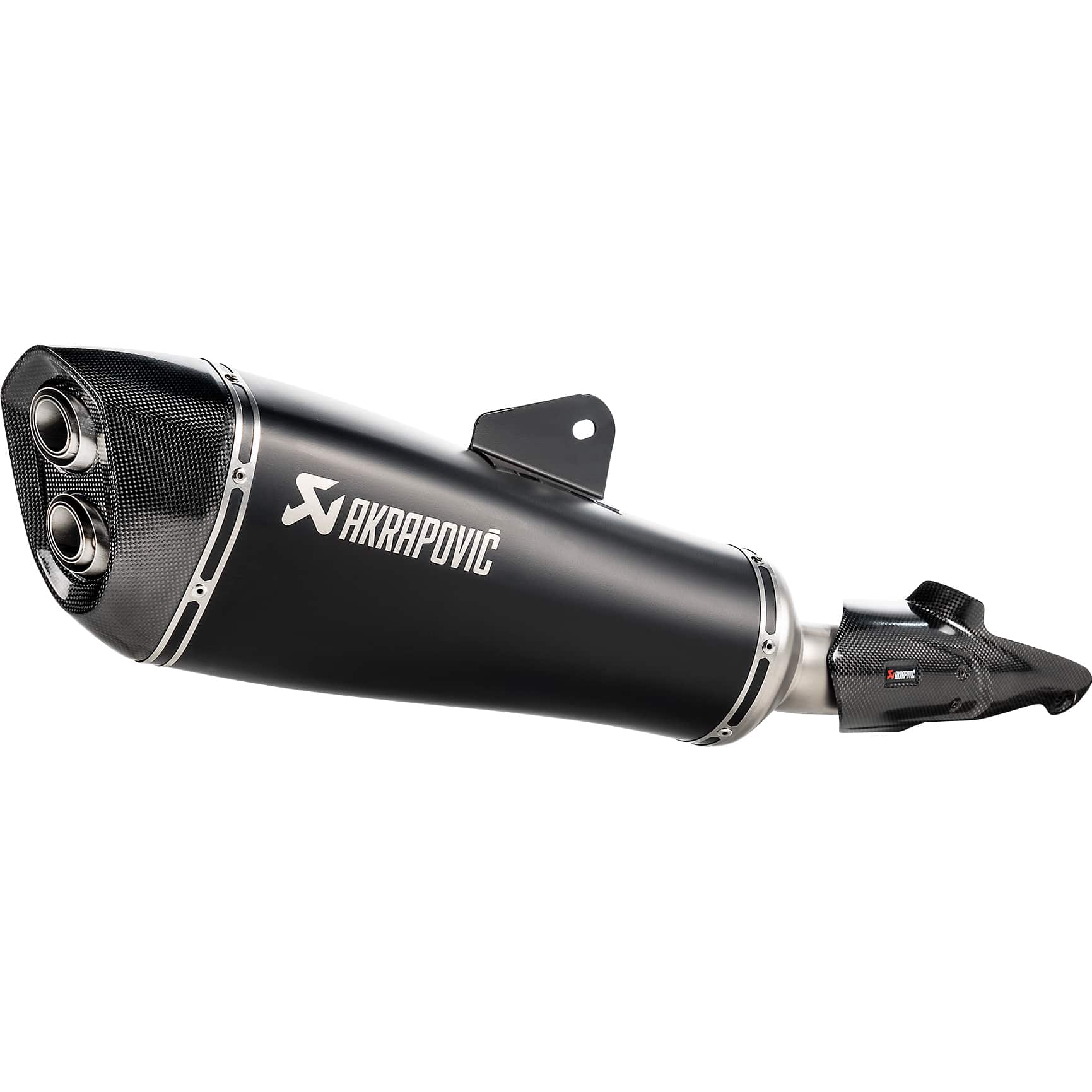 Akrapovic Auspuff Slip-On Titan schwarz für BMW R 1250 R/RS - Motorradteile & Ersatzteile - Auspuff