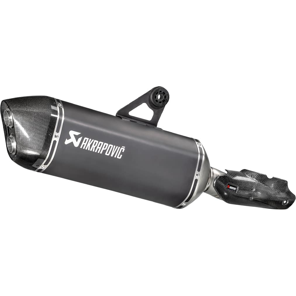 Akrapovic Auspuff Slip-On Titan schwarz für R 1200 GS /A LC 2013-2018 - Motorradteile & Ersatzteile - Auspuff