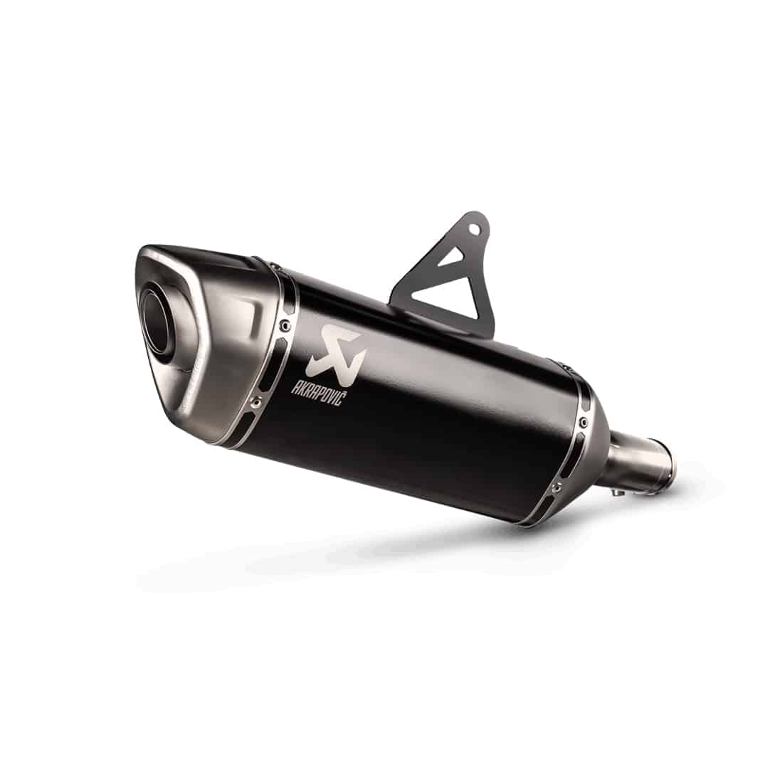 Akrapovic Auspuff Slip-On Titan schwarz für XL750 Transalp 2023- - Motorradteile & Ersatzteile - Auspuff