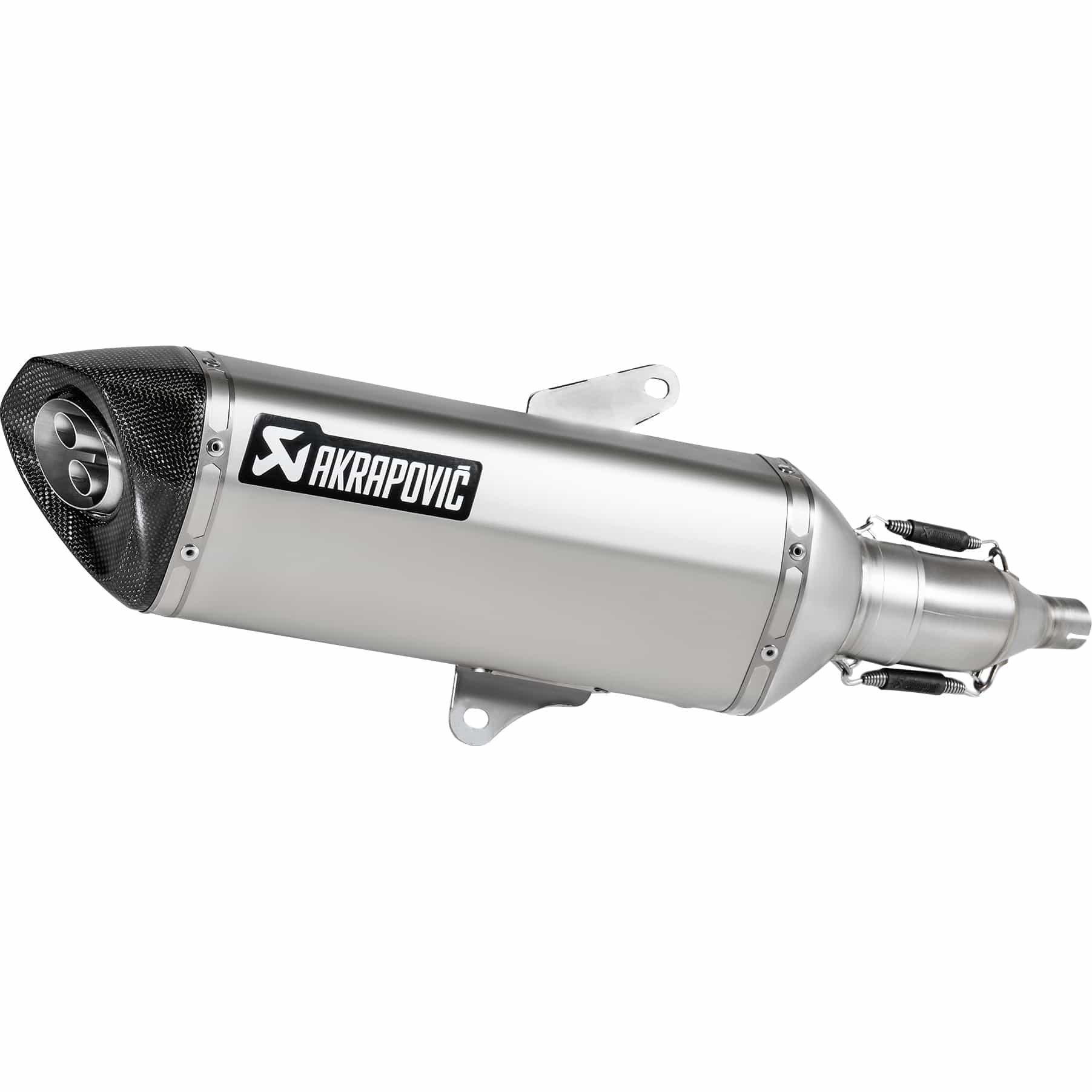 Akrapovic Auspuff Slip-On oK Edelstahl für NSS 300 Forza 2018-2020 - Motorradteile & Ersatzteile - Auspuff