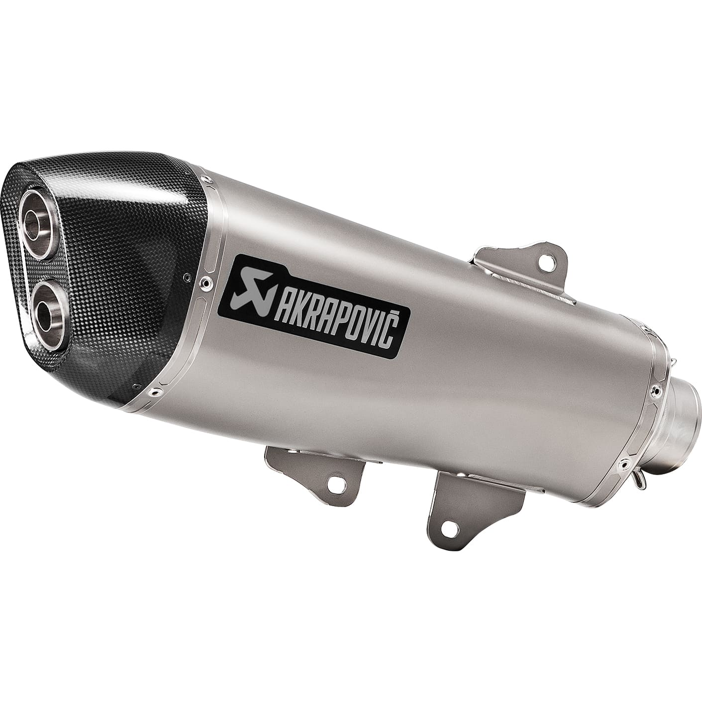 Akrapovic Auspuff Slip-On oK Edelstahl für Yamaha YP 400 R X-max 2018- - Motorradteile & Ersatzteile - Auspuff