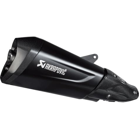Akrapovic Auspuff Slip-On schwarz für Vespa GTS 300 2021- - Motorradteile & Ersatzteile - Auspuff