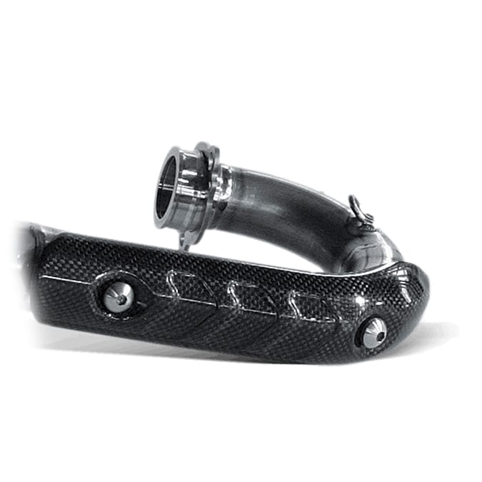 Akrapovic Hitzeschutz Carbon P-HSK2M1 für Honda/Kawasaki/Yamaha - Motorradteile & Ersatzteile - Auspuff