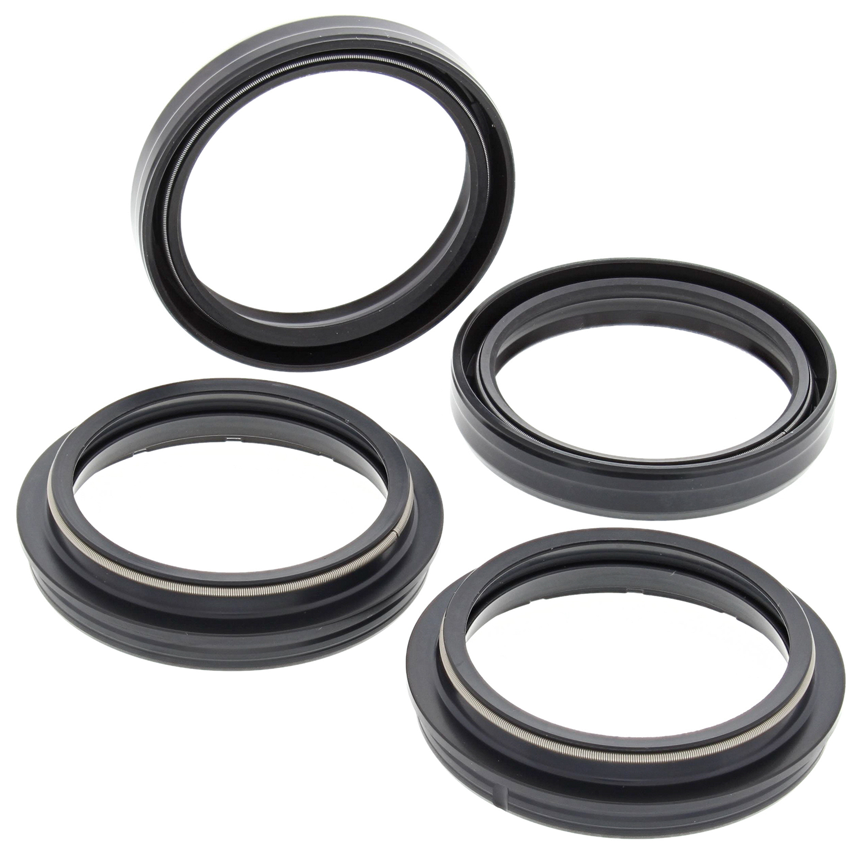 All-Balls Racing Gabelsimmerringe mit Staubkappen 56-144 49x60x10 mm - Motorradteile & Ersatzteile - Federung & Gabel