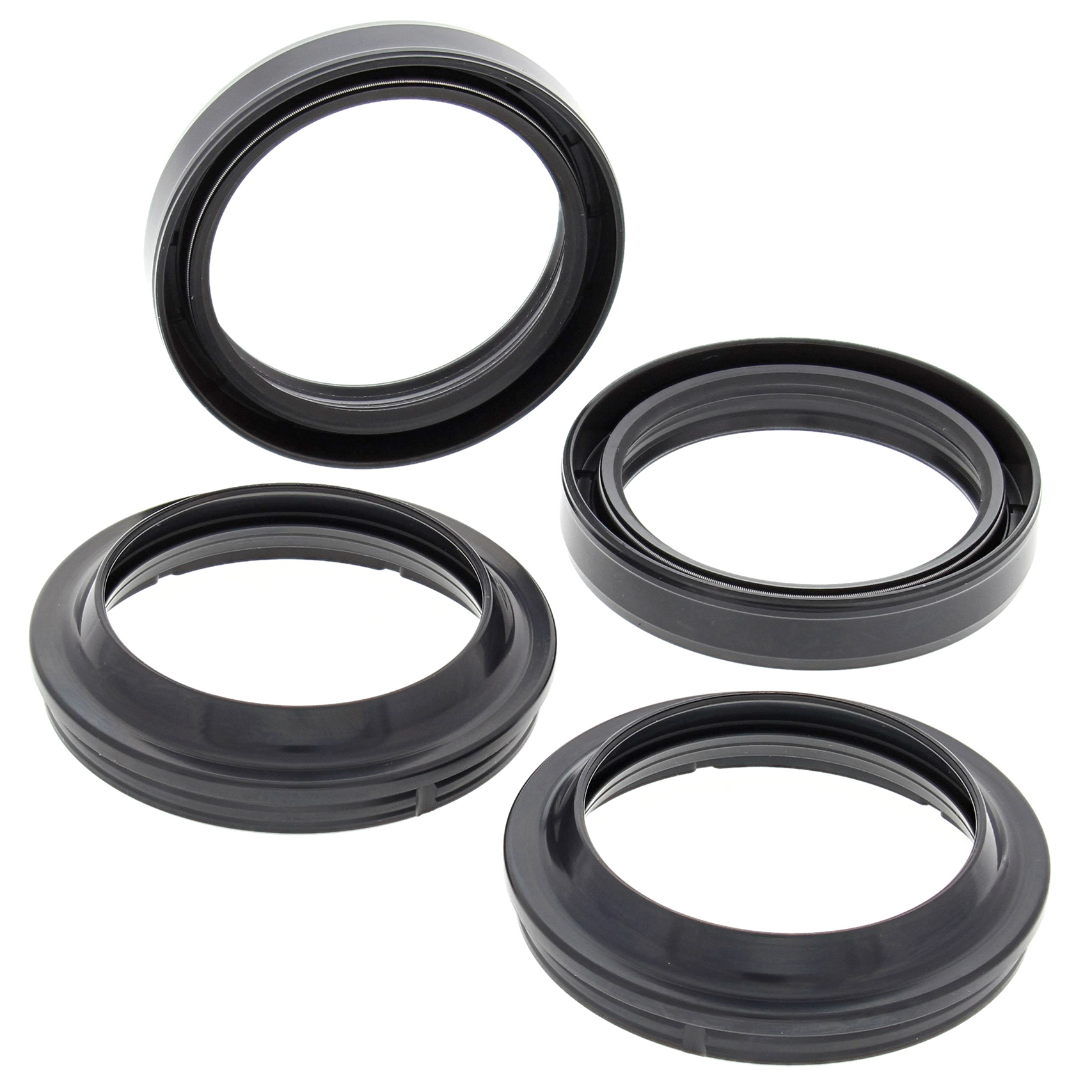 All-Balls Racing Gabelsimmerringe mit Staubkappen 56-158 48x61x11 mm - Motorradteile & Ersatzteile - Federung & Gabel