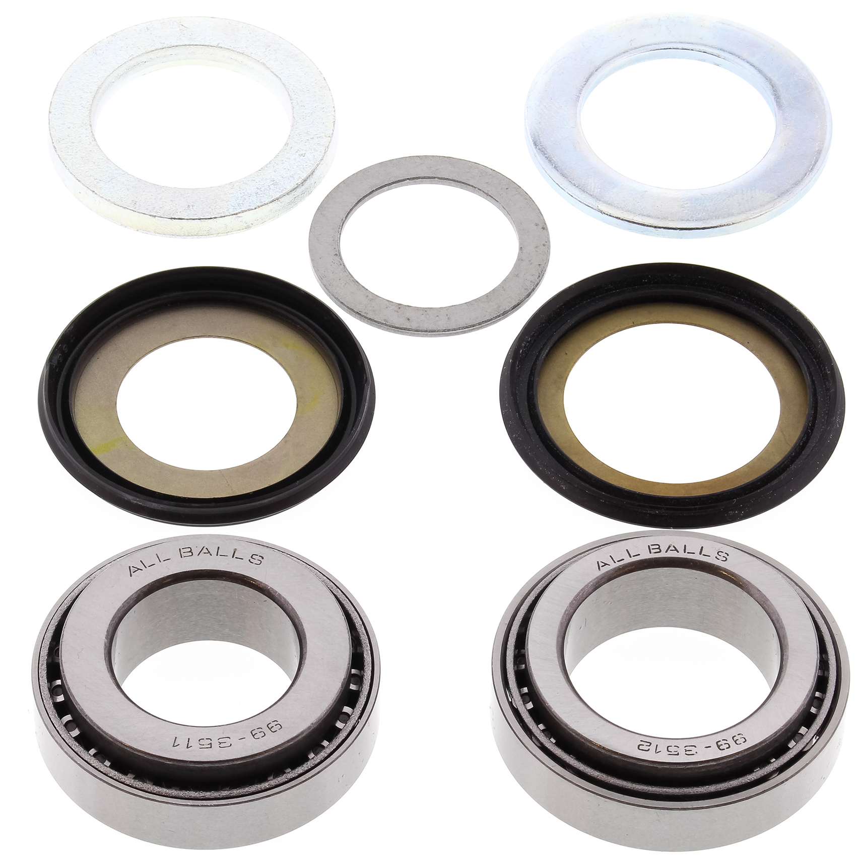 All-Balls Racing Lenkkopflagersatz 22-1011 - Motorradteile & Ersatzteile - Federung & Gabel