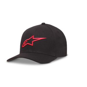 Alpinestars Ageless Curve Kappe schwarz/rot S/M - Motorradbekleidung - Freizeitbekleidung
