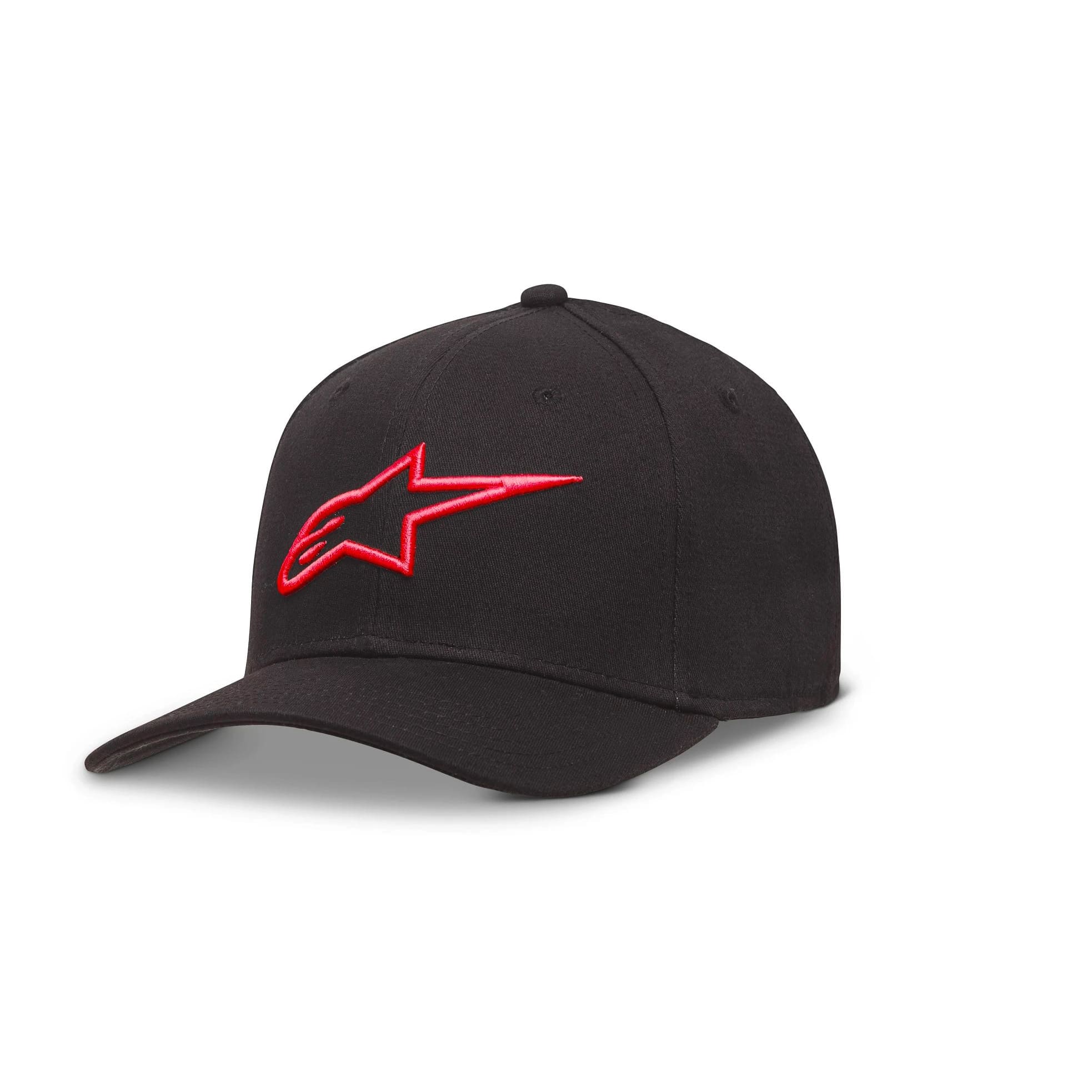 Alpinestars Ageless Curve Kappe schwarz/rot S/M - Motorradbekleidung - Freizeitbekleidung