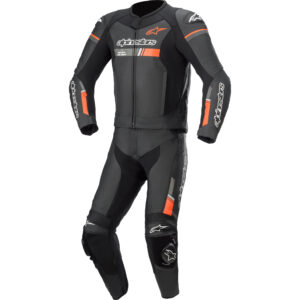 Alpinestars GP Force Chaser Lederkombi 2-tlg. schwarz/rot 58 - Motorradbekleidung - Motorradkombis