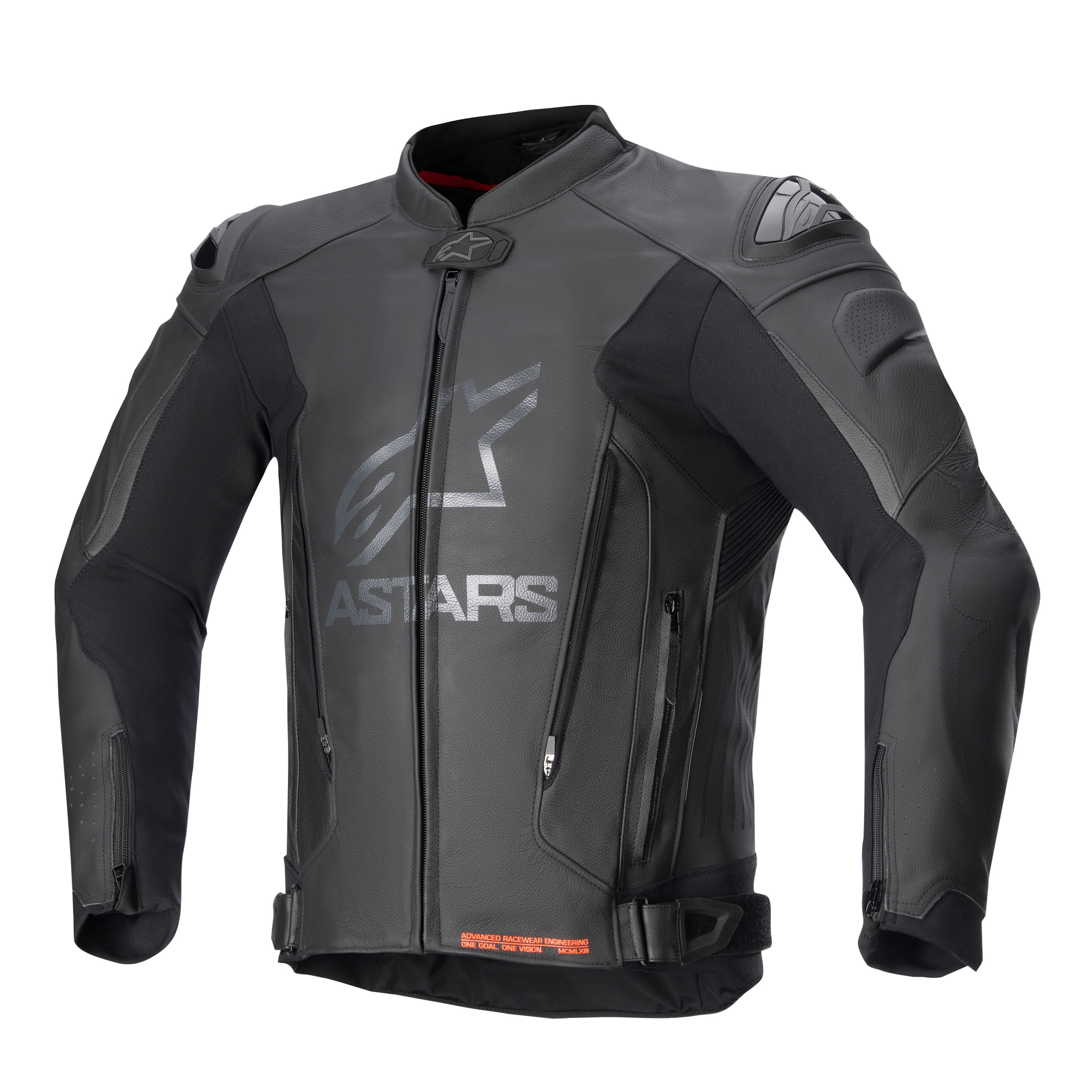 Alpinestars GP Plus V4 Lederjacke schwarz 48 - Motorradbekleidung - Motorradjacken