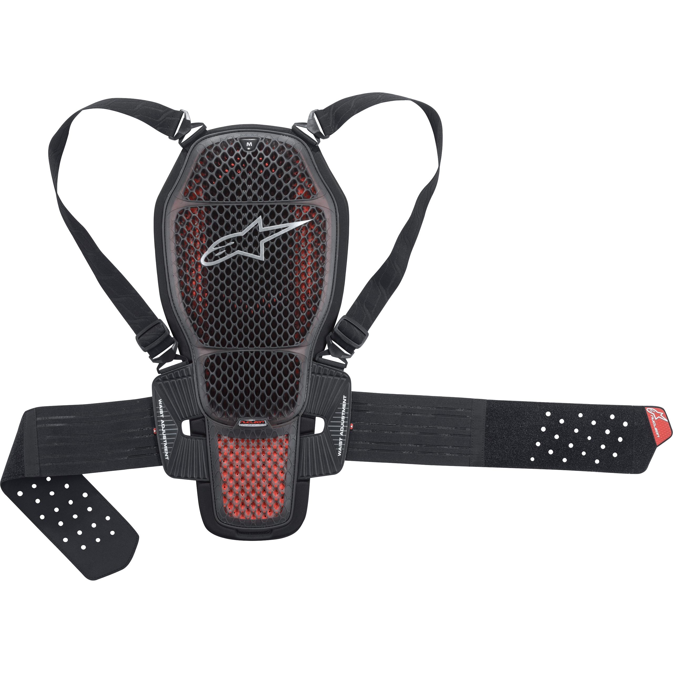Alpinestars Nucleon KR-1 Cell Umschnall-Rückenprotektor rot/schwarz XL - Motorradbekleidung - Protektoren & Sicherheit
