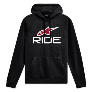 Alpinestars Ride V3 Hoodie schwarz/weiß/rot M - Motorradbekleidung - Freizeitbekleidung