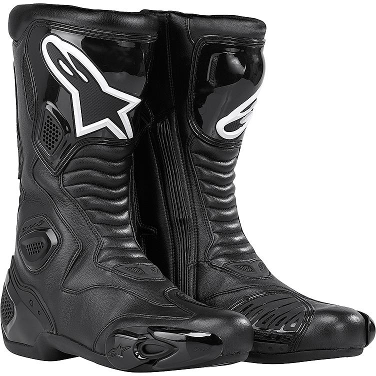 Alpinestars S-MX 5 Stiefel POLO Edition schwarz 42 - Motorradbekleidung - Motorradstiefel & Motorradschuhe