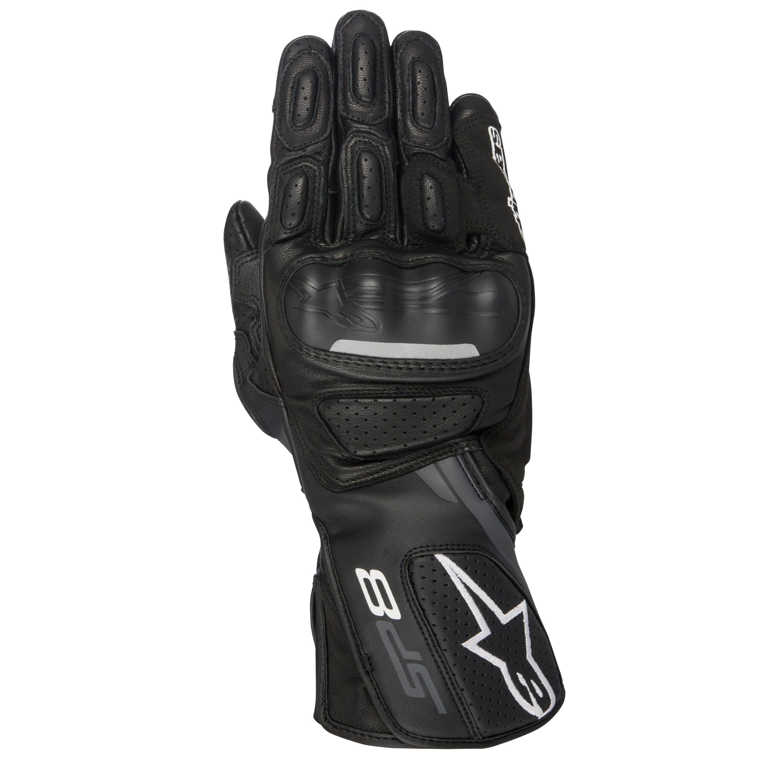 Alpinestars SP-8 V2 Handschuh schwarz/grau L - Motorradbekleidung - Motorradhandschuhe