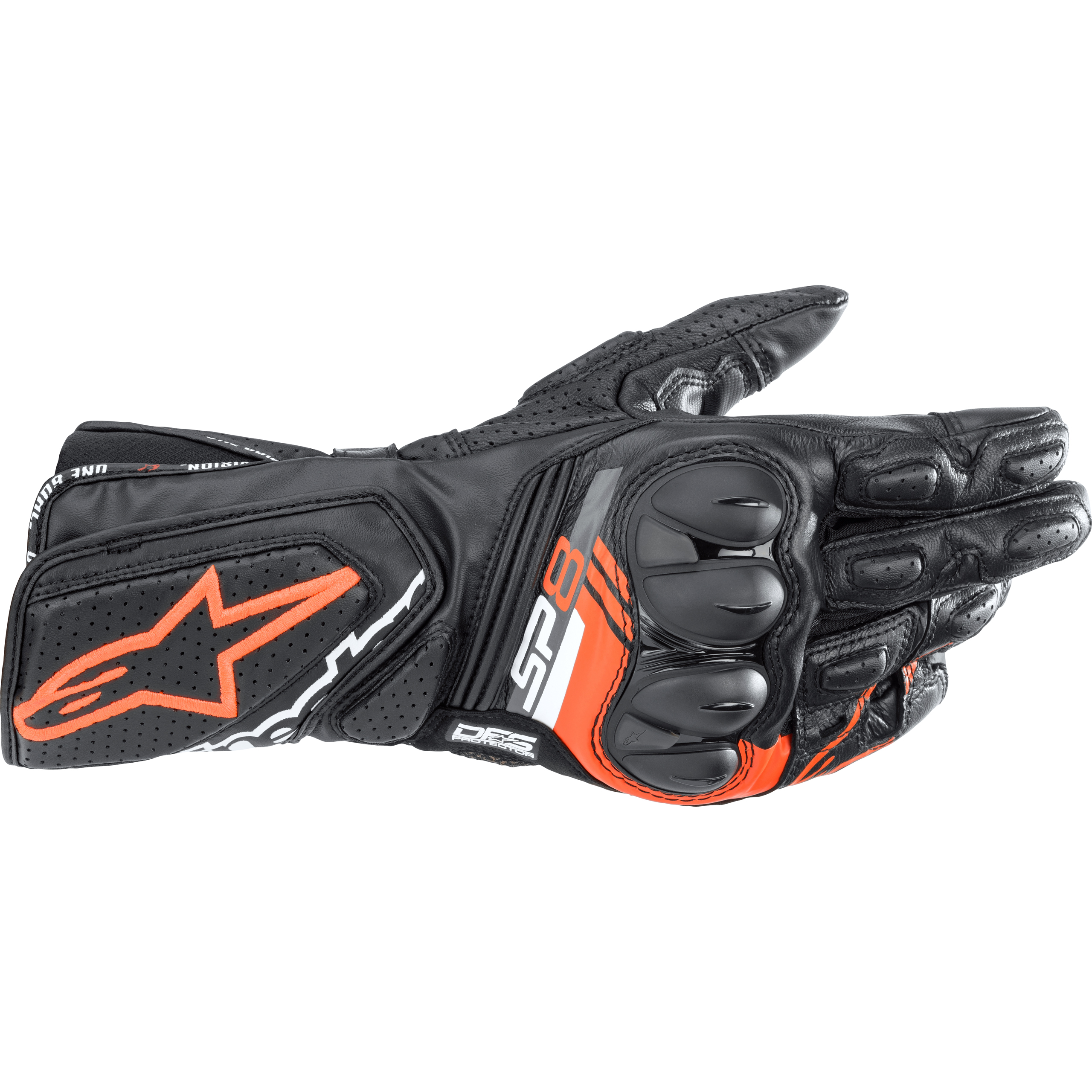 Alpinestars SP-8 V3 Sporthandschuh rot XXL - Motorradbekleidung - Motorradhandschuhe