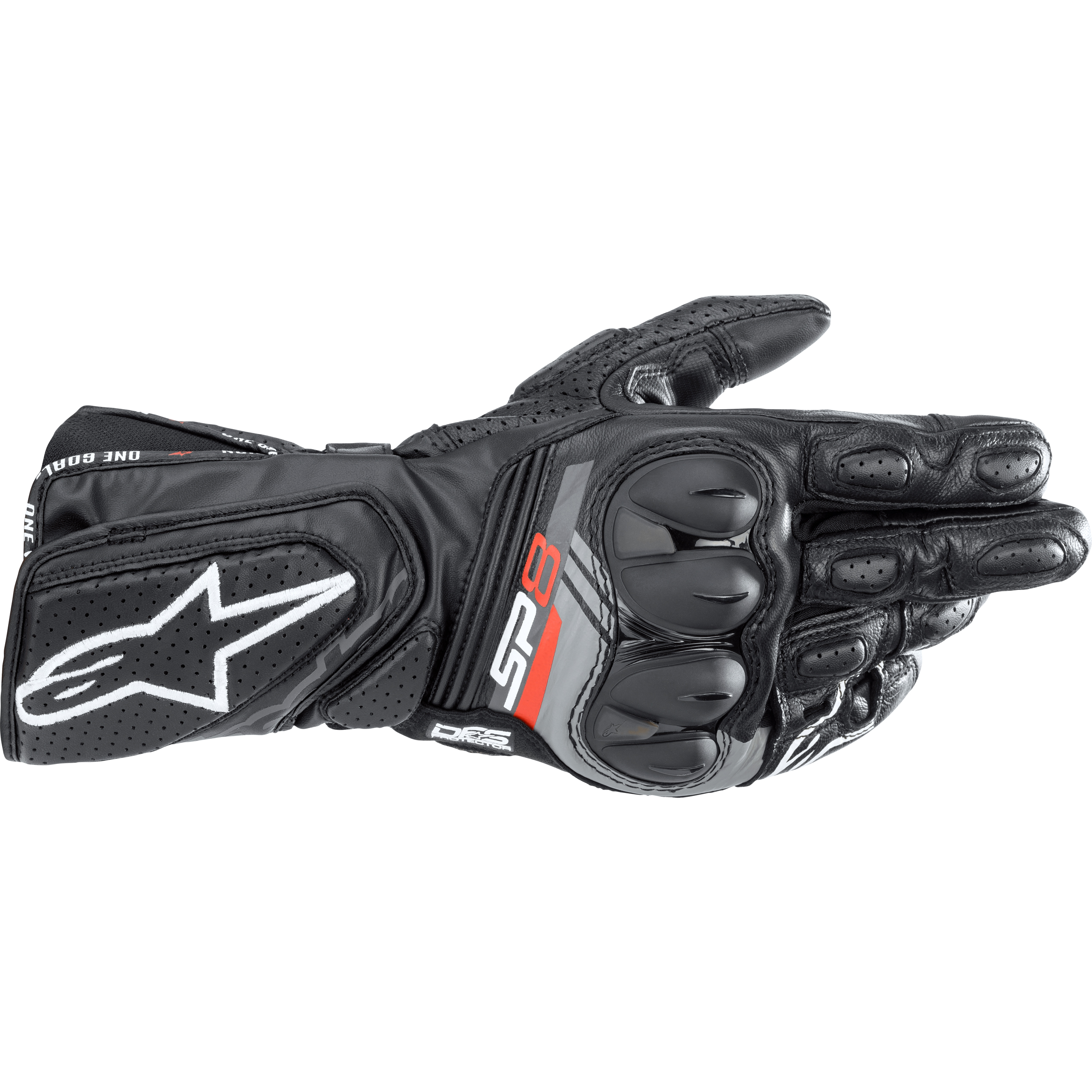 Alpinestars SP-8 V3 Sporthandschuh schwarz XL - Motorradbekleidung - Motorradhandschuhe