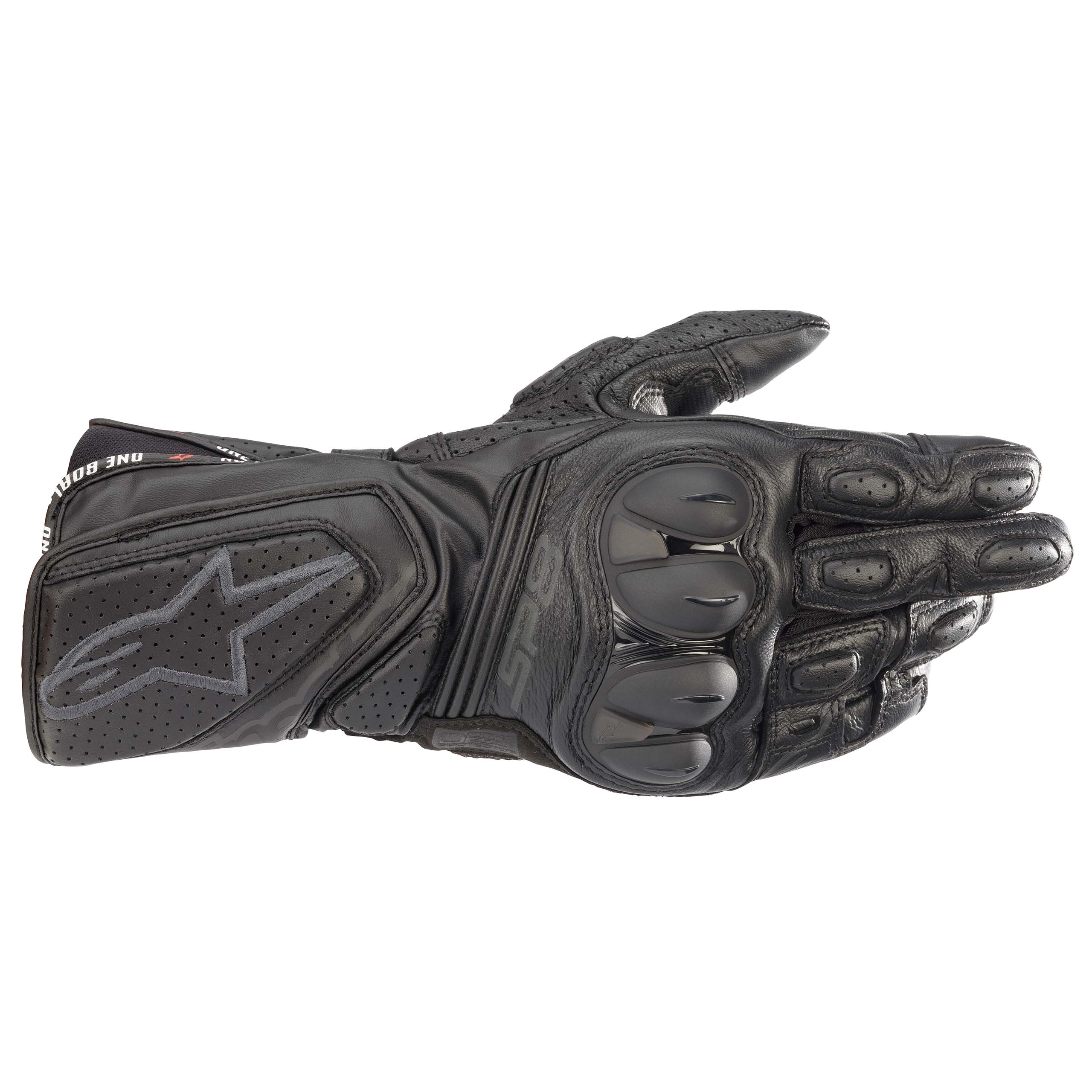 Alpinestars SP-8 V3 Sporthandschuh schwarz/schwarz 3XL - Motorradbekleidung - Motorradhandschuhe